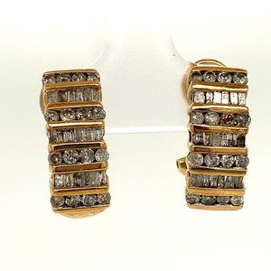 Vintage Diamond Earrings